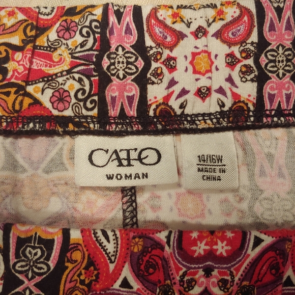 Paisley Patterned Maxi Skirt - Picture 3 of 5